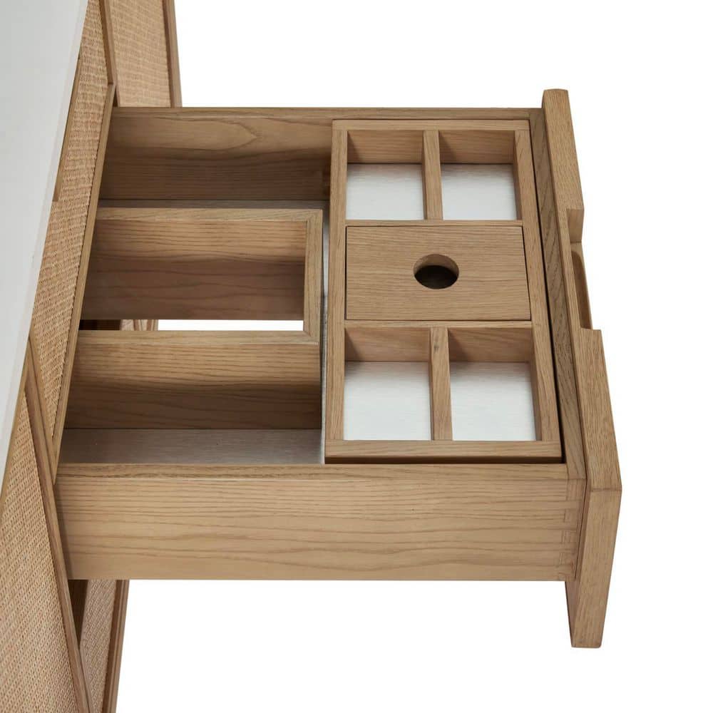 James Martin Vanities Solene 48-Inch Single Bath Vanity Cabinet Without Top in Seaside Oak