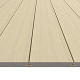 NewTechWood 1 in. x 6 in. x 8 ft. Japanese Cedar Solid with Groove Composite Decking Board, UltraShield Natural Magellan