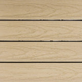 NewTechWood UltraShield Naturale 1 ft. x 1 ft. Quick Deck Outdoor Composite Deck Tile in Japanese Cedar (10 sq. ft. Per Box)