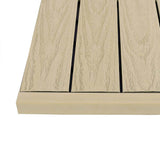 NewTechWood UltraShield Naturale 1 ft. x 1 ft. Quick Deck Outdoor Composite Deck Tile in Japanese Cedar (10 sq. ft. Per Box)