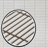 Kai Snow White 1x4" Tri-Stacked Glossy Porcelain Mosaic Tile
