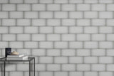 Emser Ombre 16-Pack Ivory 6-in x 12-in Glazed Ceramic Subway Wall Tile