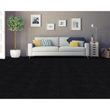 ACHIM Nexus Jet 12 in. x 12 in. Peel and Stick Carpet Tiles (12 Tiles/Case)