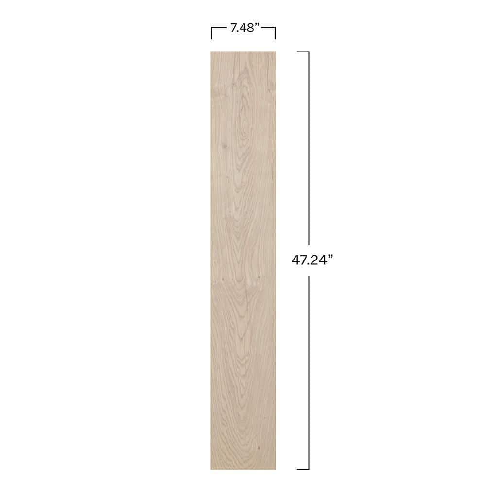 Pergo Outlast+ Jetties Beach Oak 12 mm T x 7.4 in. W Waterproof Laminate Wood Flooring (19.63 sqft/case)