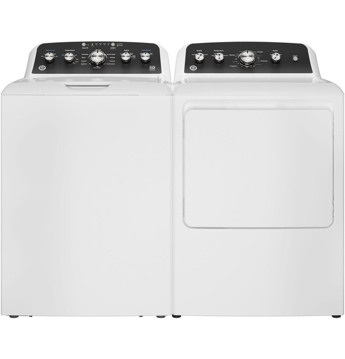 GE 7.2 cu. ft. 240-Volt White Electric Vented Dryer, GTD48EASWWB