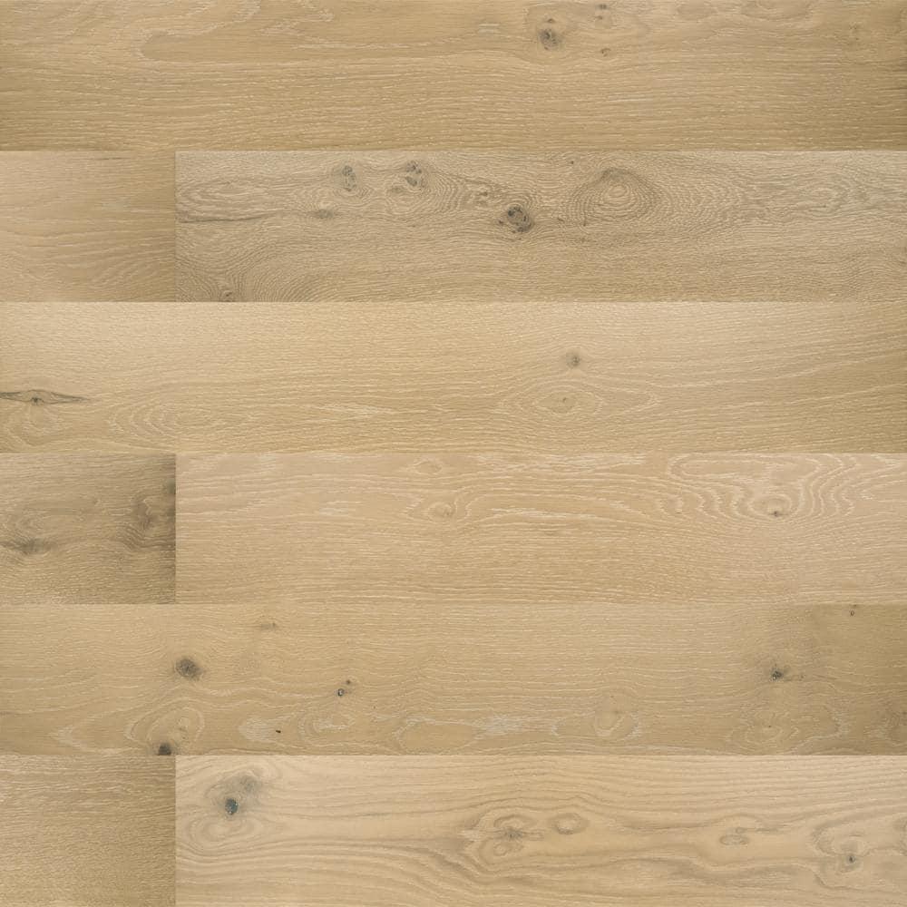 A&A Surfaces Woodridge Jolie Oak 0.28 in. x 6.5 in. Waterproof Wire Brushed Engineered Hardwood Flooring (21.67 sq. ft./case)