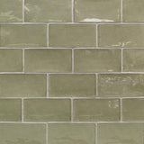Ivy Hill Tile Catalina Kale 3 in. x 6 in. x 8 mm Polished Ceramic Subway Wall Tile (5.38 sq.ft./case)