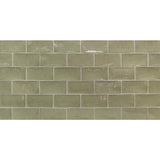Ivy Hill Tile Catalina Kale 3 in. x 6 in. x 8 mm Polished Ceramic Subway Wall Tile (5.38 sq.ft./case)