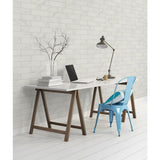 Kalypso Monet 4 in. x 12 in. Glossy Ceramic White Subway Wall Tile (10.76 sq. ft./Case) by MSI