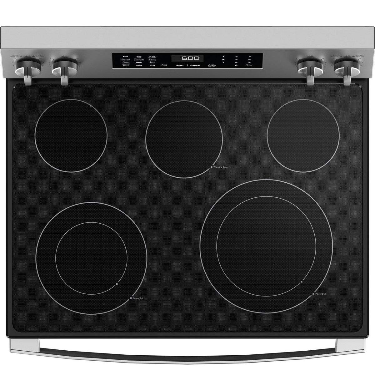 GE 30 in. 5.3 cu. ft. Electric Range with Self-Cleaning Convection Oven in Stainless Steel