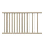 Weatherables Atlantis 4 ft. H x 8 ft. W Khaki Vinyl Pool Fence Panel