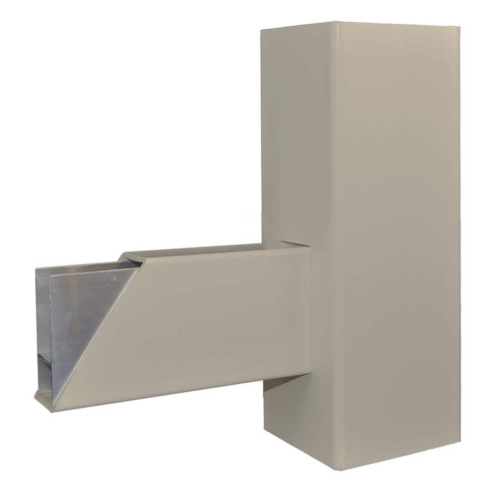 Weatherables Halifax 6 ft. H x 8 ft. W Khaki Vinyl Privacy Fence Panel Kit