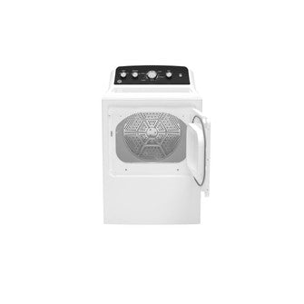 GE 7.2 cu. ft. 240-Volt White Electric Vented Dryer, GTD48EASWWB