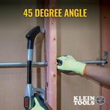 Klein Tools 12 in. High-Tension Hack Saw with Aluminum Handle, 24 TPI Blades (Model 702-12)