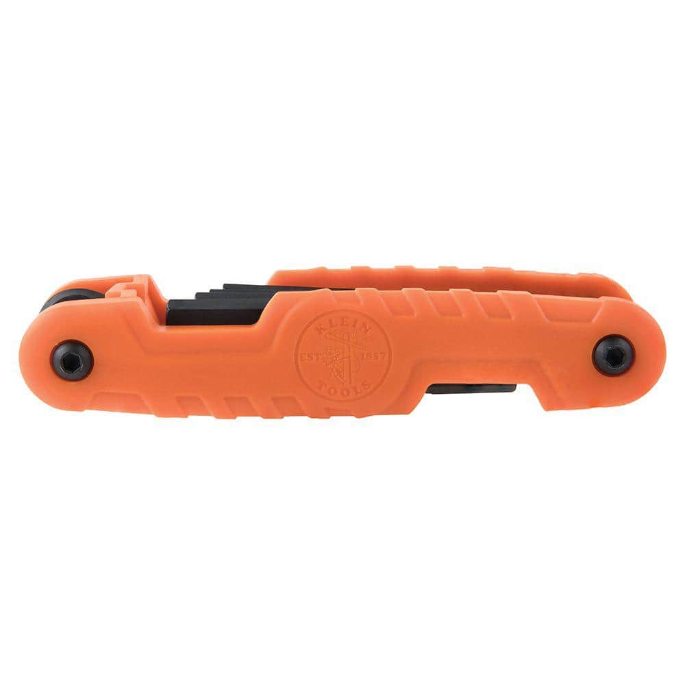 Klein Tools Pro Folding Hex Key Set, 11-Key SAE (Model 70550)