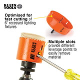 Klein Tools 6-3/8 in. Bi‑Metal Hole Saw, Model 31900