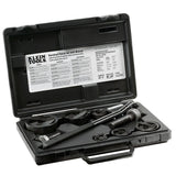 Klein Tools 9‑Piece Knockout Punch with Wrench Set (1/2 in. to 2 in.) – Model 53732SEN