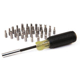 Klein Tools Magnetic Screwdriver with 32 Tamperproof Bits, Model 32510