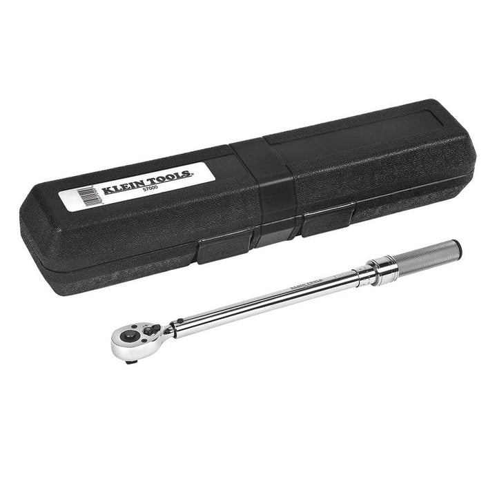 Klein Tools 3/8 in. Torque Wrench with Square-Drive Ratchet Head, 14.125 in Length