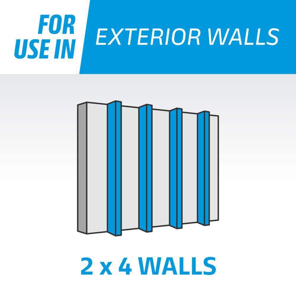 Knauf Insulation R-15 EcoRoll Kraft Faced Fiberglass Insulation Roll, 3-1/2 in. x 15 in. x 18 ft, 22.5 sq. ft.