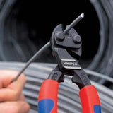 KNIPEX 8 in. CoBolt Mini Bolt Cutters with Dual-Component Comfort Grips and Tether Attachment