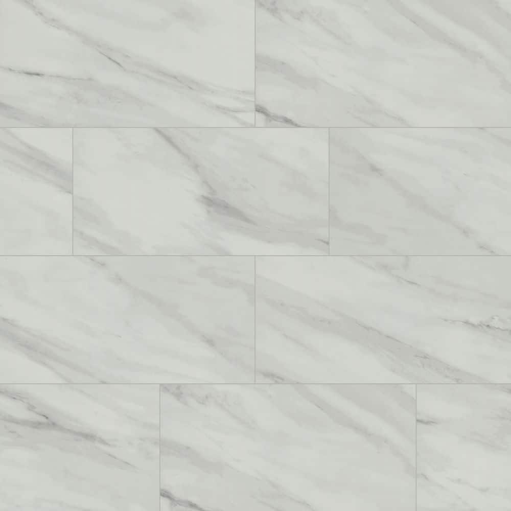 MSI Kolasus White 12 in. x 24 in. Matte Porcelain Floor and Wall Tile (16 sq. ft. / Case)
