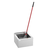 Koolmore Commercial Floor Mop Sink 18-Gauge Stainless Steel with Wall-Mount Clip