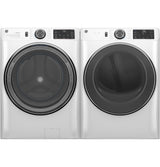 GE UltraFresh Vent System 5.0-cu ft Stackable Steam Cycle Front-Load Washer, White, ENERGY STAR (GFW655SSVWW)