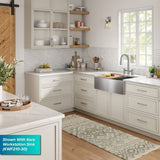 KRAUS Allyn Transitional 2-Handle Bridge Kitchen Faucet with Pull-Down Sprayhead in Spot Free Stainless Steel (KPF-3122SFS)