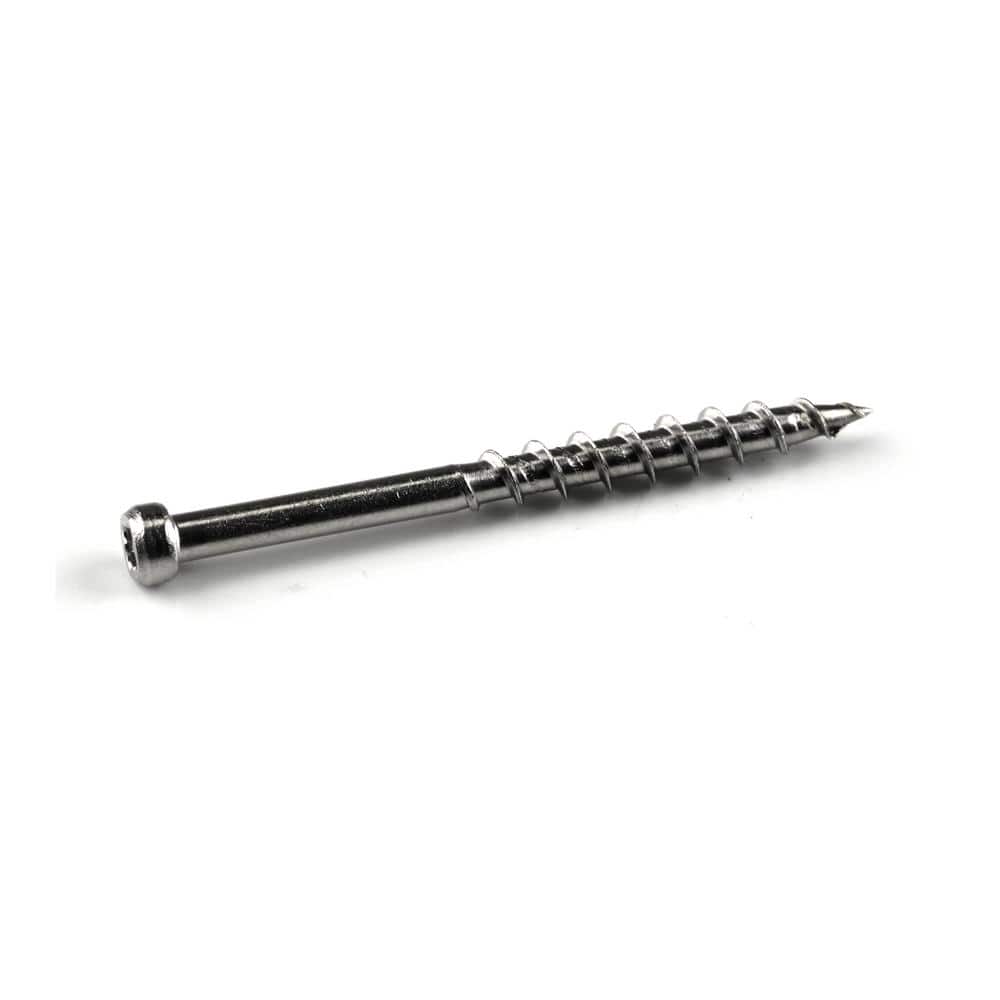 Kreg #8 x 2 in. KTX Square Drive Pan Head Stainless-Steel Deck Screws (700-Pack)