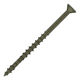 KTX Cutter #8 x 2-1/2 in. Ultra Guard Square Drive Flat-Head Coarse Thread with Nibs Double Auger Wood Deck Screws (1000 per Box)