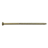 KTX Cutter #10 x 4-1/2 in. Ultra Guard Square Drive Flat-Head Coarse Thread with Nibs Double Auger Wood Deck Screws (100 per Box)