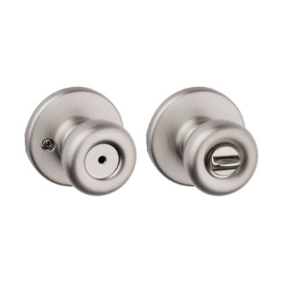 Kwikset Tylo Satin Nickel Privacy Door Knob – Universal Handing