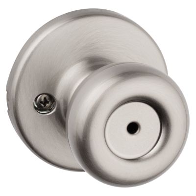 Kwikset Tylo Satin Chrome Bed/Bath Door Knob
