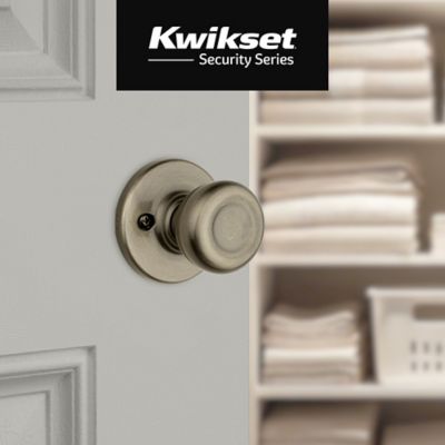 Kwikset Tylo Satin Nickel Dummy Knob – Universal Handing