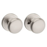 Kwikset Juno Hall/Closet Door Knob, Satin Nickel (720J 15)