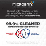 Kwikset Tustin Satin Nickel Right-Handed Half-Dummy Door Lever with Microban Antimicrobial Technology