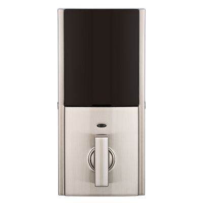 SmartCode 913 Contemporary Venetian Bronze Single Cylinder Electronic Deadbolt with Halifax Hall/Closet Lever