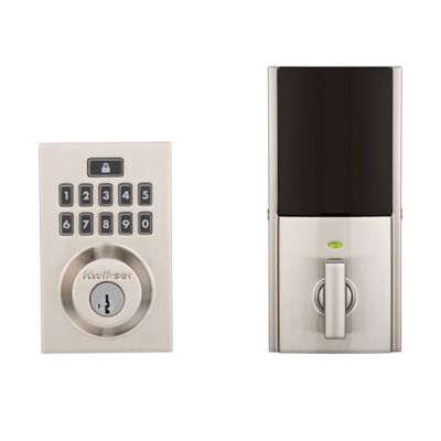 Kwikset SmartCode 914 Z-Wave Contemporary Single Cylinder Electronic Deadbolt, Satin Nickel, SmartKey Security