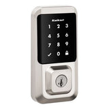 HALO Venetian Bronze Electronic Smart Lock Deadbolt with SmartKey Security, Touchscreen & Built-In Wi‑Fi + Halifax Lever