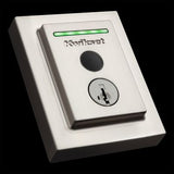 Kwikset Halo Touch Matte Black Contemporary Fingerprint Wi‑Fi Electronic Smart Lock Deadbolt with SmartKey Security
