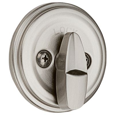 Kwikset 980 Series Iron Black Single Cylinder Deadbolt featuring SmartKey Security