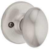 Kwikset Aliso Satin Nickel Passage Hall/Closet Door Knob