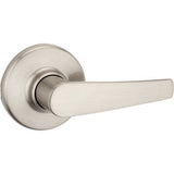 Kwikset Delta Satin Chrome Passage Hall/Closet Door Lever