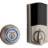Kwikset Kevo 2nd Gen Satin Nickel Single Cylinder Touch-to-Open Bluetooth Smart Deadbolt