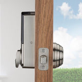 Kevo Convert Smart Lock Satin Nickel Conversion Kit Featuring Bluetooth Technology