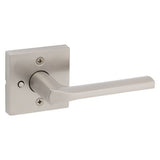 Kwikset Lisbon Polished Chrome Square Privacy Bed/Bath Door Lever