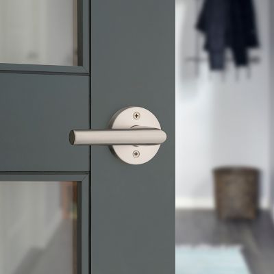 Kwikset Milan Satin Nickel Dummy Lever, Reversible (Right or Left Handed)