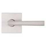 Kwikset Montreal Square Satin Nickel Passage Hall/Closet Door Lever