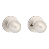 Kwikset Polo Satin Nickel Passage Hall/Closet Door Knob